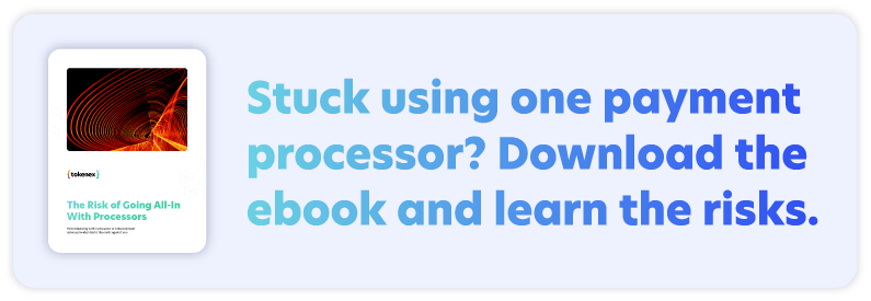 call to action to download the Risk of going all in with processors ebook